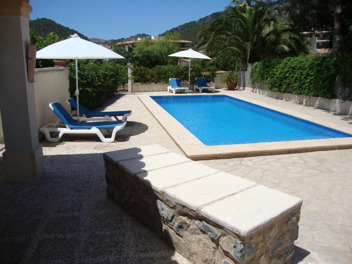 Villa Maria, Bonita Casa Con Jardin Y Piscina Privada En Андратс Екстериор снимка